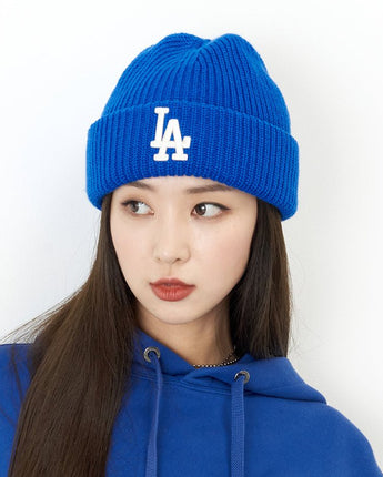 [MLB] New Jelly Beanie _ LA (Blue) ビーニー 男女共用 カップルアイテム ストリートファッション - コクモト KOCUMOTO