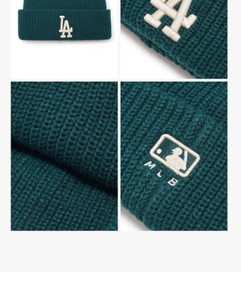 [MLB] New Jelly Beanie _ LA (D.Green) ビーニー 男女共用 カップルアイテム ストリートファッション - コクモト KOCUMOTO