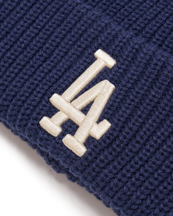 [MLB] New Jelly Beanie _ LA (Navy) ビーニー 男女共用 カップルアイテム ストリートファッション - コクモト KOCUMOTO