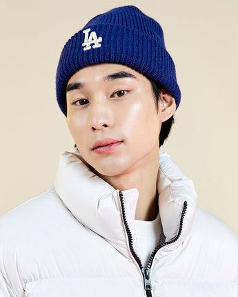 [MLB] New Jelly Beanie _ LA (Navy) ビーニー 男女共用 カップルアイテム ストリートファッション - コクモト KOCUMOTO