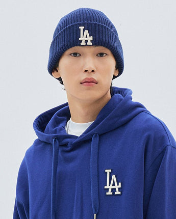 [MLB] New Jelly Beanie _ LA (Navy) ビーニー 男女共用 カップルアイテム ストリートファッション - コクモト KOCUMOTO