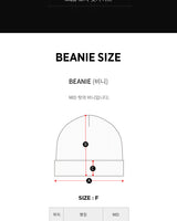 [MLB] New Jelly Beanie _ NY (Beige) ビーニー 男女共用 カップルアイテム ストリートファッション - コクモト KOCUMOTO