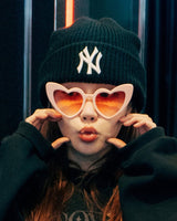 [MLB] New Jelly Beanie _ NY (Black) ビーニー 男女共用 カップルアイテム ストリートファッション - コクモト KOCUMOTO