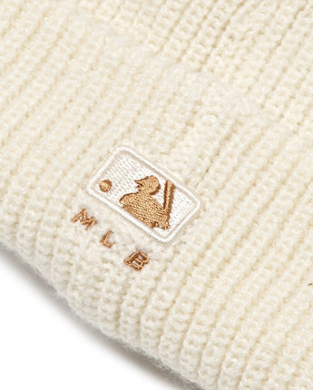 [MLB] New Jelly Beanie _ NY (Cream) ビーニー 男女共用 カップルアイテム ストリートファッション - コクモト KOCUMOTO