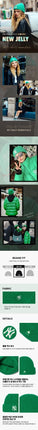 [MLB] New Jelly Beanie _ NY (Green) ビーニー 男女共用 カップルアイテム ストリートファッション - コクモト KOCUMOTO