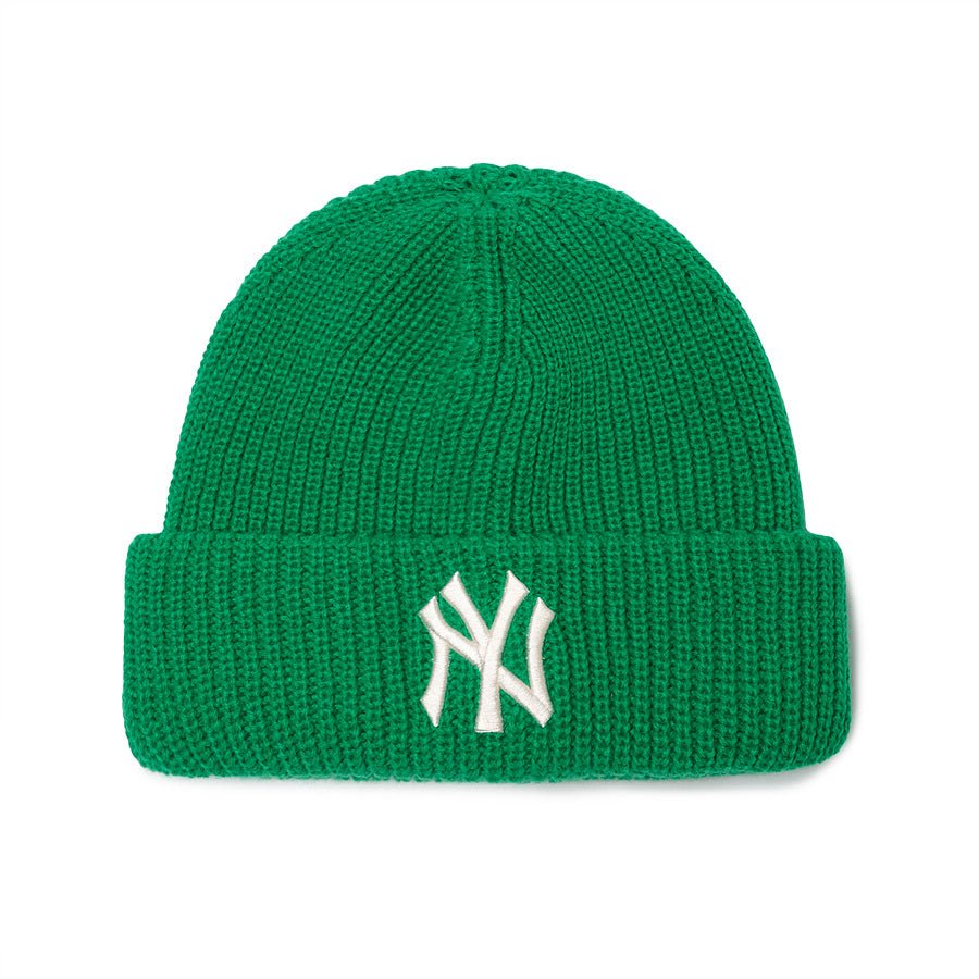 [MLB] New Jelly Beanie _ NY (Green) ビーニー 男女共用 カップルアイテム ストリートファッション - コクモト KOCUMOTO