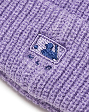 [MLB] New Jelly Beanie _ NY (Lavender) ビーニー 男女共用 カップルアイテム ストリートファッション - コクモト KOCUMOTO