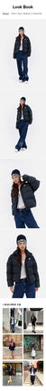 [MLB] Womens Basic Overcrop Padding NY (Black) _ (3FDJB0136-50BKS) - コクモト KOCUMOTO