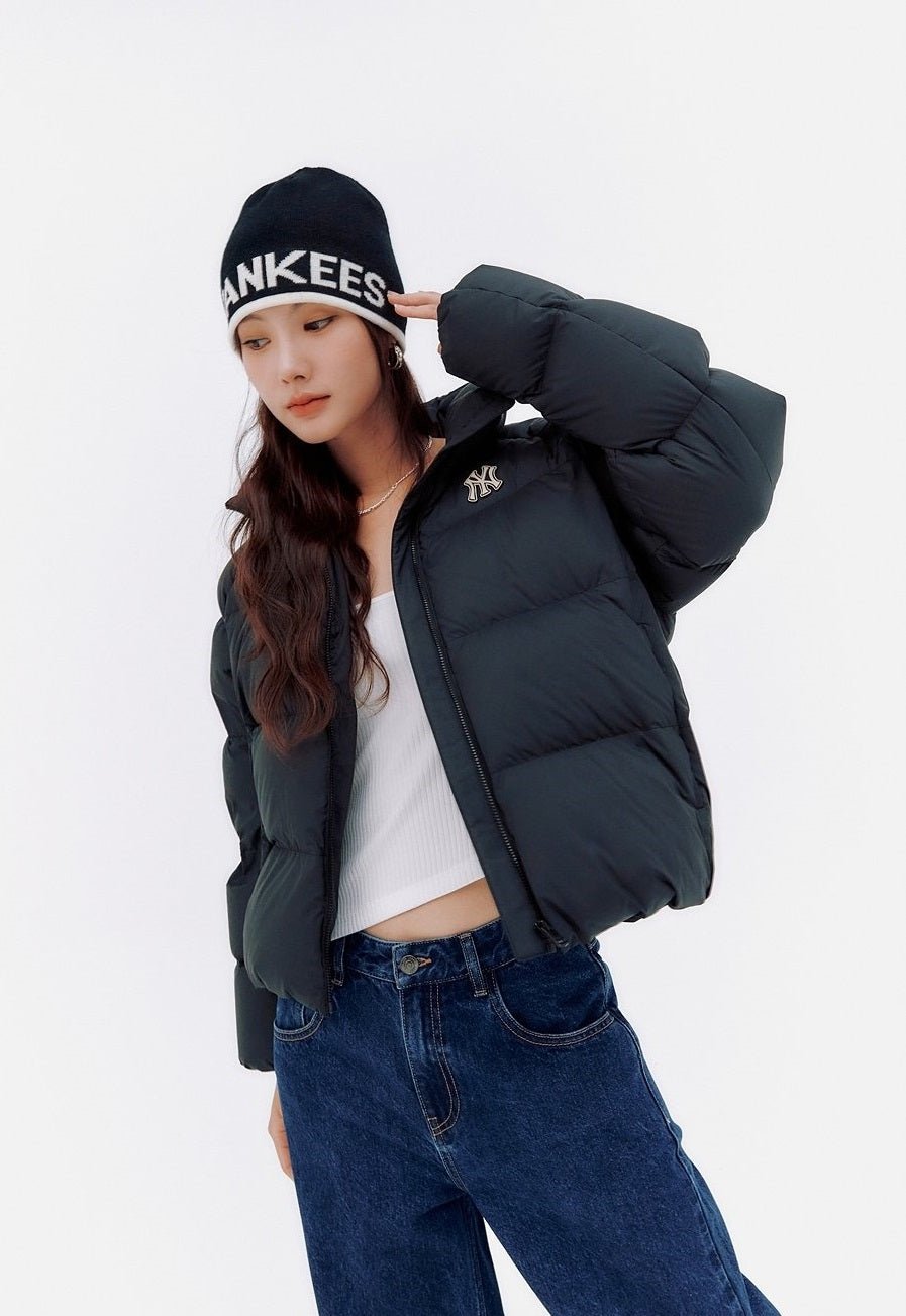 [MLB] Womens Basic Overcrop Padding NY (Black) _ (3FDJB0136-50BKS) - コクモト KOCUMOTO