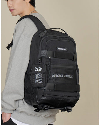 [MONSTER REPUBLIC] MOVEMENT POCKET BACKPACK BLACK - コクモト KOCUMOTO