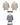 [MOON MOON]ネルパヌチェックパフ半袖ブラウス[2色] - コクモト KOCUMOTO