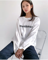 [muahmuah] Lower printing overfit t-shirt 4色 - コクモト KOCUMOTO