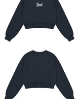 [muahmuah] muah Authentic Crop Sweatshirt 3色 dailylook - コクモト KOCUMOTO