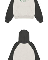 [muahmuah] muah Autthentic Raglan Hoodie 2色 dailylook - コクモト KOCUMOTO