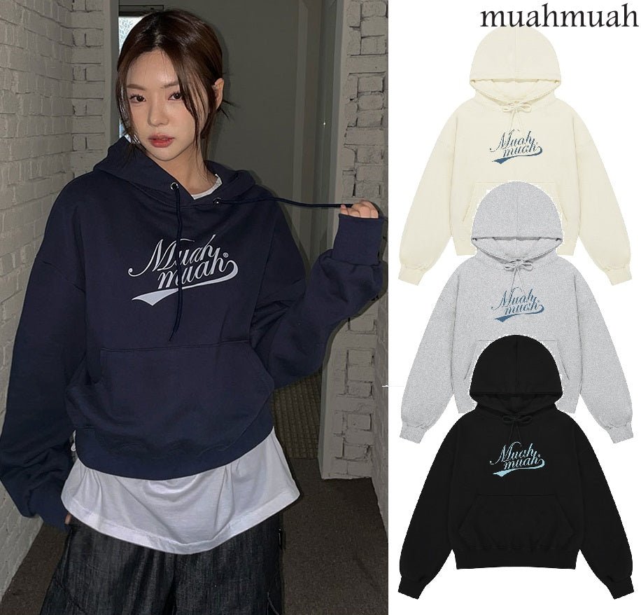 [muahmuah] muah Autthentic Regular Fit Hoodie 4色 - コクモト KOCUMOTO