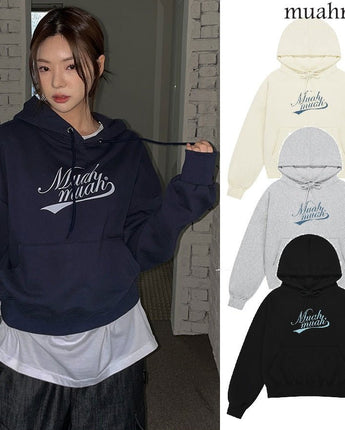 [muahmuah] muah Autthentic Regular Fit Hoodie 4色 - コクモト KOCUMOTO