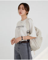 [muahmuah] muah LAUREL ONE POINT HALF T-SHIRT 4色 FREE デイリー - コクモト KOCUMOTO