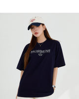 [muahmuah] muah LAUREL ONE POINT HALF T-SHIRT 4色 FREE デイリー - コクモト KOCUMOTO