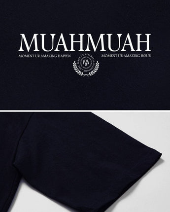 [muahmuah] muah LAUREL ONE POINT HALF T-SHIRT 4色 FREE デイリー - コクモト KOCUMOTO