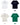 [muahmuah] muah LAUREL ONE POINT HALF T-SHIRT 4色 FREE デイリー - コクモト KOCUMOTO