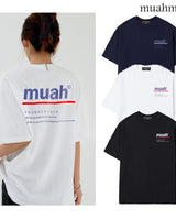 [muahmuah] RED LINE MUAH T-SHIRT 3色 FREE デイリー - コクモト KOCUMOTO