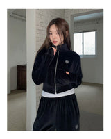 [muahmuah] [SET] VELVET Training Zip up Jacket+Pant 女性服 dailylook - コクモト KOCUMOTO