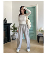 [muahmuah] Slim Fit Regular Long Sleeve T-Shirt 2色 FREE 新商品 韓国人気 女性服 ストリートファッション 夏ファッション - コクモト KOCUMOTO