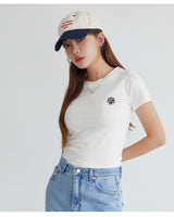 [muahmuah] Stitch logo basic T-shirt 5色 デイリー 韓国人気 - コクモト KOCUMOTO