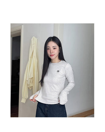 [muahmuah] Stitch Warmer Long Sleeve 3色 dailylook - コクモト KOCUMOTO