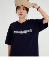 [muahmuah] THE WAY MUAH PRINTING T-SHIRT 3色 デイリー 韓国人気 - コクモト KOCUMOTO