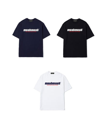 [muahmuah] THE WAY MUAH PRINTING T-SHIRT 3色 デイリー 韓国人気 - コクモト KOCUMOTO