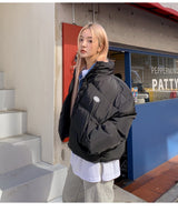 [muahmuah] Wappen Short Padding jumper 2色 女性服 冬のファッション - コクモト KOCUMOTO