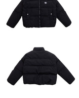 [muahmuah] Wappen Short Padding jumper 2色 女性服 冬のファッション - コクモト KOCUMOTO