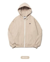 [muahmuah] 大人気 Wappen Sticker hood zip up 7色 フードジップアップジャケット - コクモト KOCUMOTO