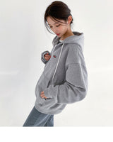 [muahmuah] 大人気 Wappen Sticker hood zip up 7色 フードジップアップジャケット - コクモト KOCUMOTO