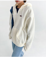 [muahmuah] 大人気 Wappen Sticker hood zip up 7色 フードジップアップジャケット - コクモト KOCUMOTO