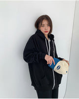 [muahmuah] 大人気 Wappen Sticker hood zip up 7色 フードジップアップジャケット - コクモト KOCUMOTO