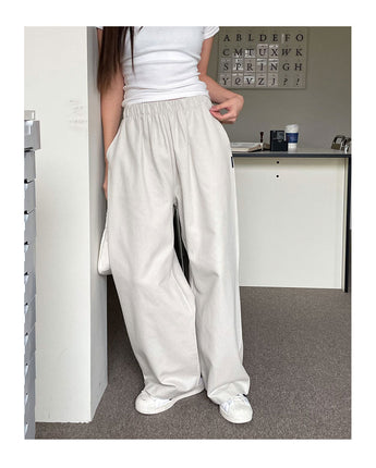 [muahmuah] Wide banding cotton pants 3色 新商品 韓国人気 - コクモト KOCUMOTO