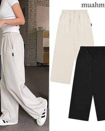 [muahmuah] Wide banding cotton pants 3色 新商品 韓国人気 - コクモト KOCUMOTO