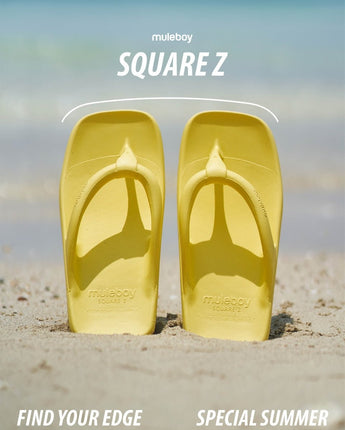 [muleboy] SQUARE JET FLIP FLOPS 6色 新商品 韓国人気 男女共用 韓国ファッション サンダル 夏の靴 韓国ファッション 出る ビーチシューズ - コクモト KOCUMOTO