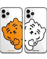 [MUZIK TIGER] Ddabong Tiger Phone Case 2色 透明 ゼリー / iPhone前機種 - コクモト KOCUMOTO