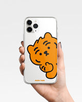 [MUZIK TIGER] Ddabong Tiger Phone Case 2色 透明 ゼリー / iPhone前機種 - コクモト KOCUMOTO