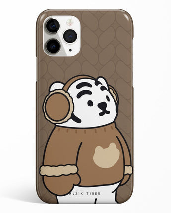 [MUZIK TIGER] Knit tiger Phone Case 4種 ハードスリム/ 透明ゼリーフォンケース / iPhone前機種 - コクモト KOCUMOTO