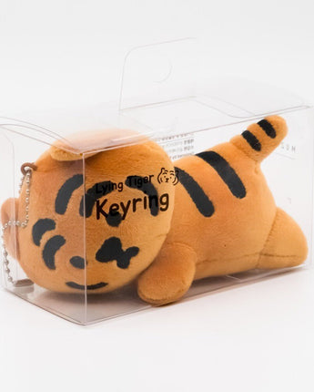 [MUZIK TIGER] Lying Tiger Doll Keyring バッグ キーホルダー 人形 キャラクター 無職タイガー - コクモト KOCUMOTO