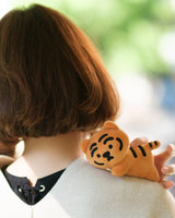 [MUZIK TIGER] Lying Tiger Doll Keyring バッグ キーホルダー 人形 キャラクター 無職タイガー - コクモト KOCUMOTO