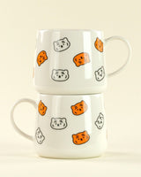 [MUZIK TIGER] Pattern mug 2p set /Ceramic 新商品 韓国人気 贈り物 - コクモト KOCUMOTO