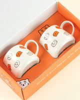 [MUZIK TIGER] Pattern mug 2p set /Ceramic 新商品 韓国人気 贈り物 - コクモト KOCUMOTO