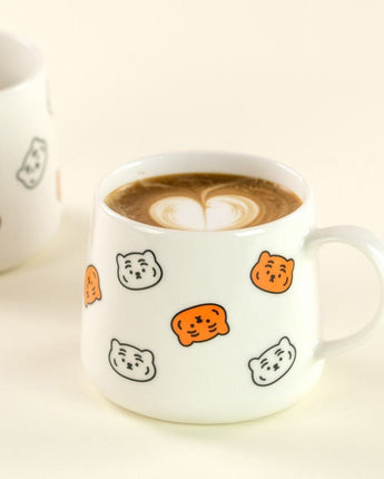 [MUZIK TIGER] Pattern mug 2p set /Ceramic 新商品 韓国人気 贈り物 - コクモト KOCUMOTO