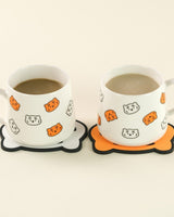 [MUZIK TIGER] Pattern mug 2p set /Ceramic 新商品 韓国人気 贈り物 - コクモト KOCUMOTO