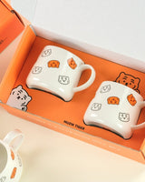 [MUZIK TIGER] Pattern mug 2p set /Ceramic 新商品 韓国人気 贈り物 - コクモト KOCUMOTO
